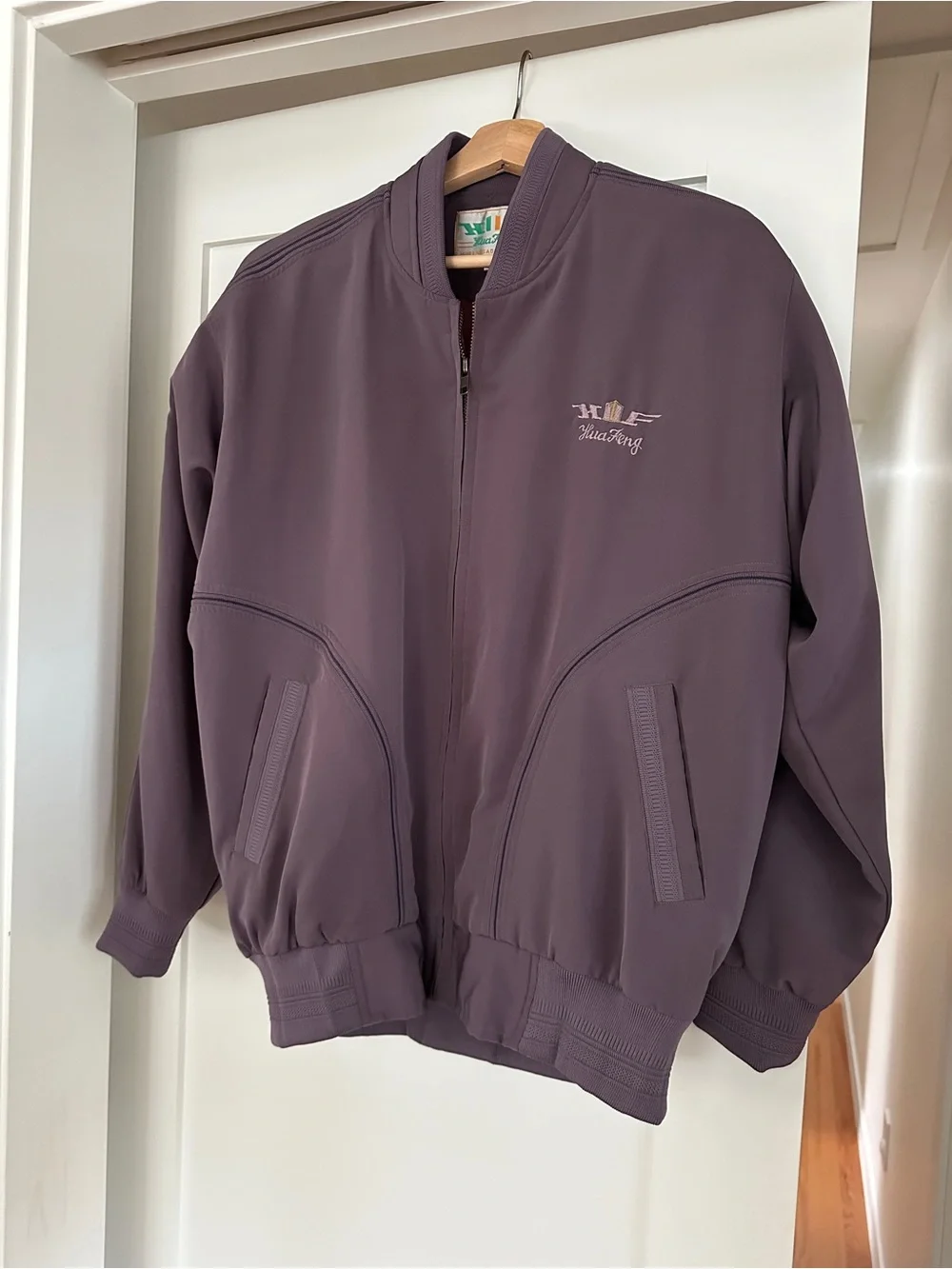 Purple Bomber Jacket